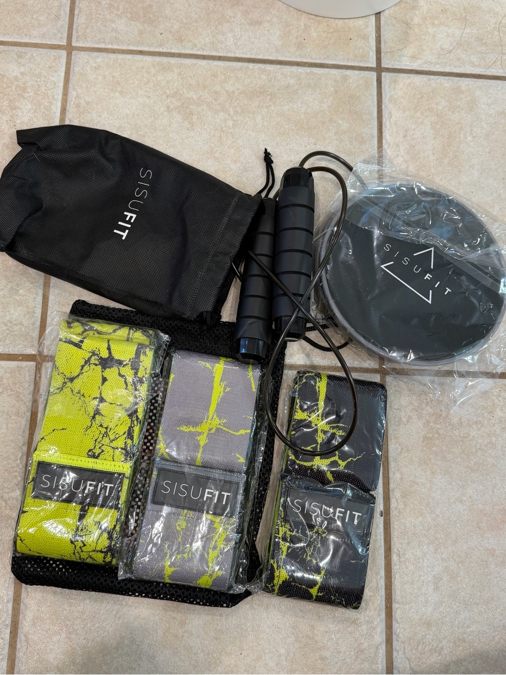🆕 SISU FIT: Workout Accessories (Resistance Bands, Core Sliders, Jumprope)